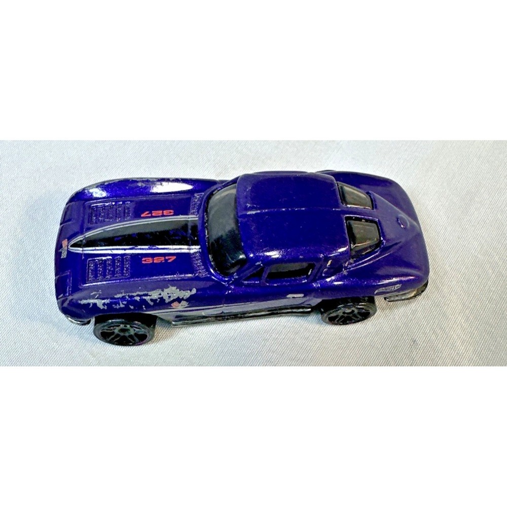 INCREDIBLE HOT WHEELS 1979 CHEVY CORVETTE STINGRAY 327 CC ENGINE PURPLE/BLACK